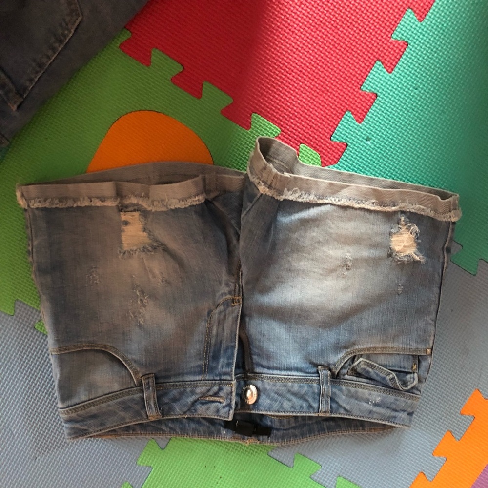 Jean shorts